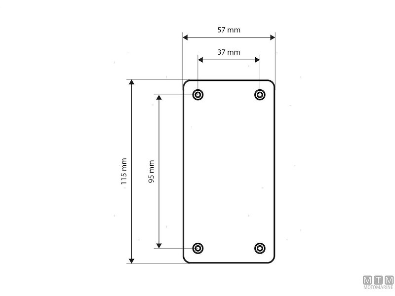 Pannello Aluminum White con Interruttori Basculanti e Valvole