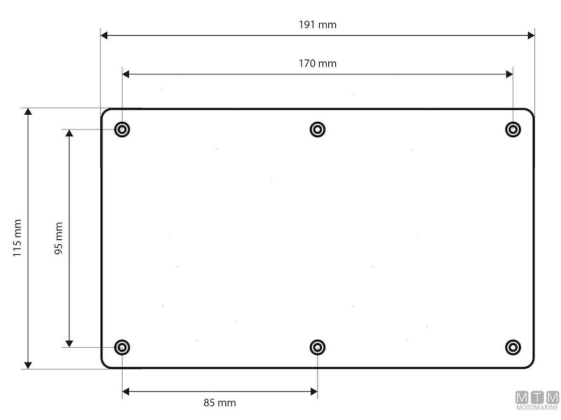 Pannello Aluminum White con Interruttori Basculanti e Valvole