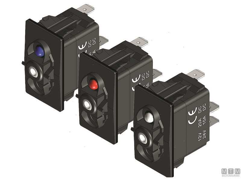 Interruttore Impermeabile IP68 One LED