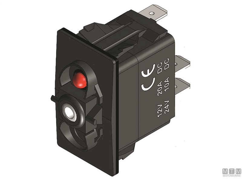 Interruttore Impermeabile IP68 One LED