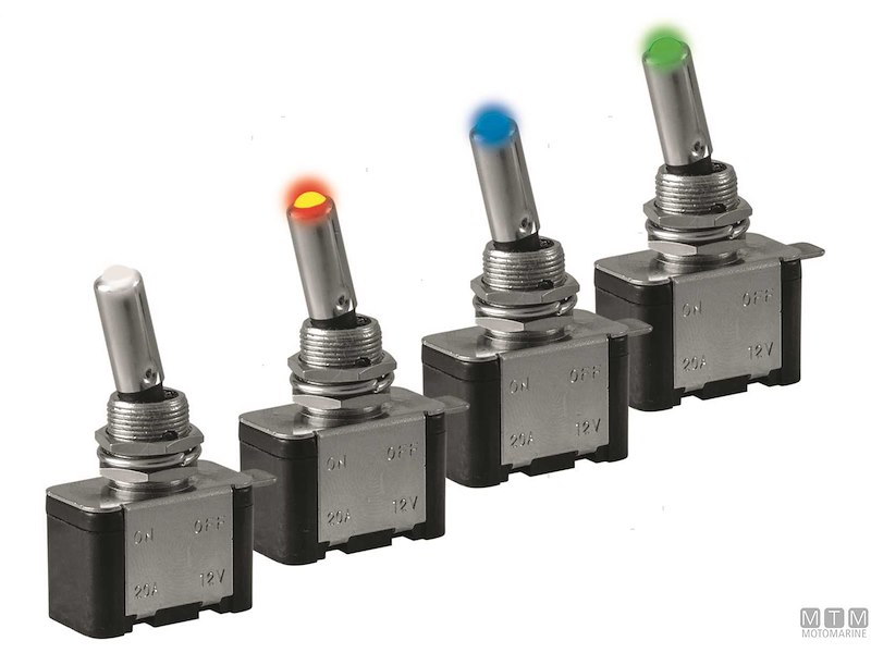 Interruttore Toggle Top LED