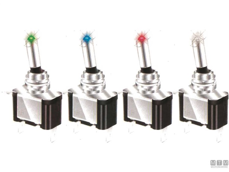 Interruttore Toggle Top LED