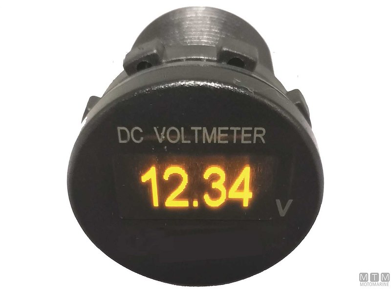 DISPLAY SOCKET VOLT OLED 