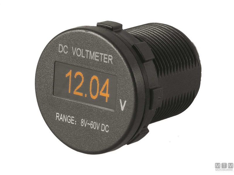 DISPLAY SOCKET VOLT OLED 