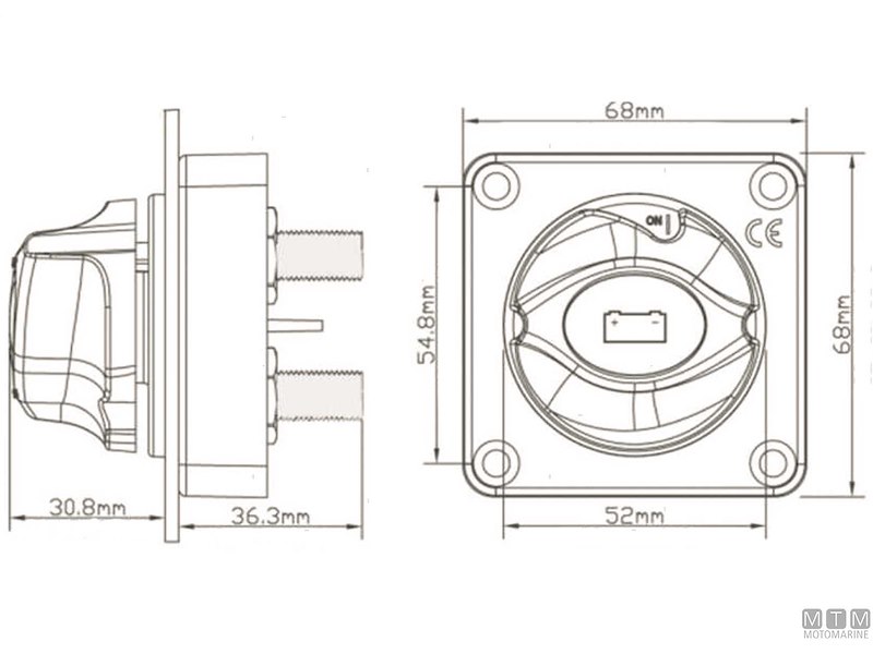 DEVIATORE STACCABATTERIE BEP 701-PM 200A 