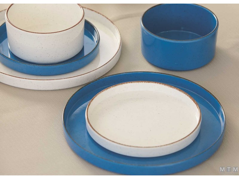 SET PIATTI PIANI MB MALDIVAS BLU 