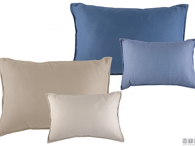 Set 2 Cuscini Impermeabili Aruba 40x60/30x40