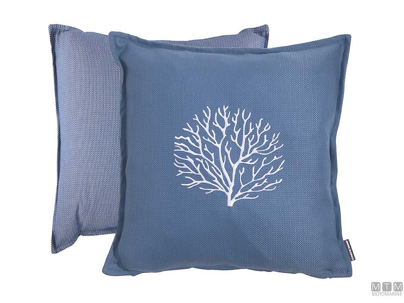 Set 2 Cuscini Impermeabili Aruba Ricamo 45x45