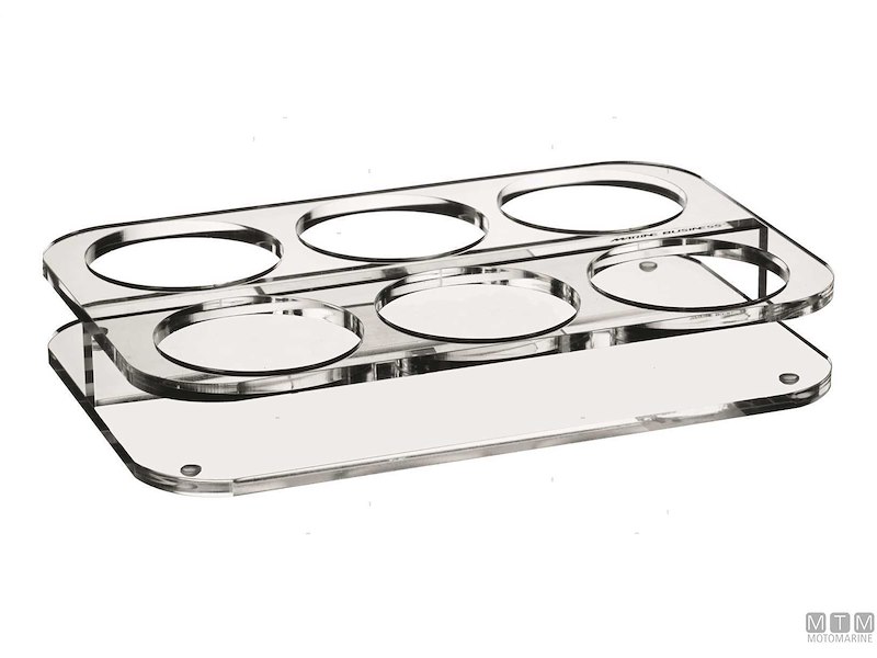 VASSOIO PORTA BICCHIERI MB SMOKE GRANDE 