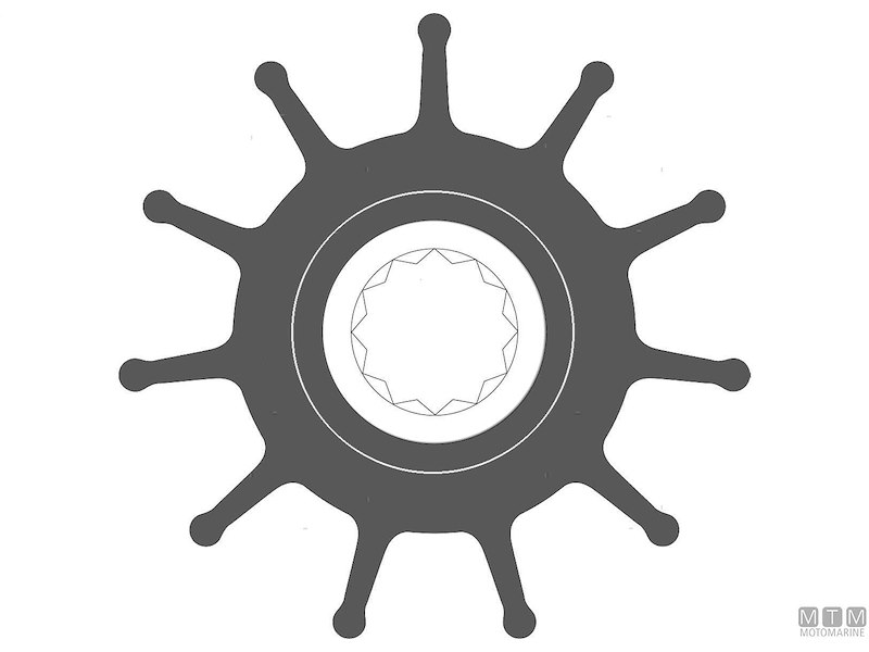 Girante 95MM/11P 09-819B/09-814B