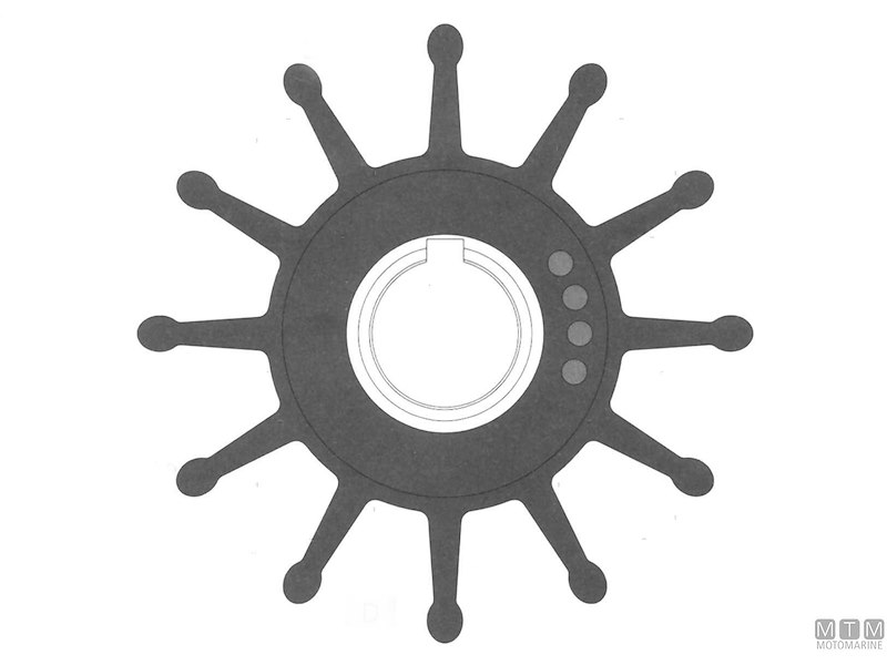 Giranti per Pompe Sherwood 09-701B/09-702B/09-704BT