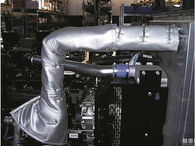 Copertura Termo Isolante per Tubo Scarico