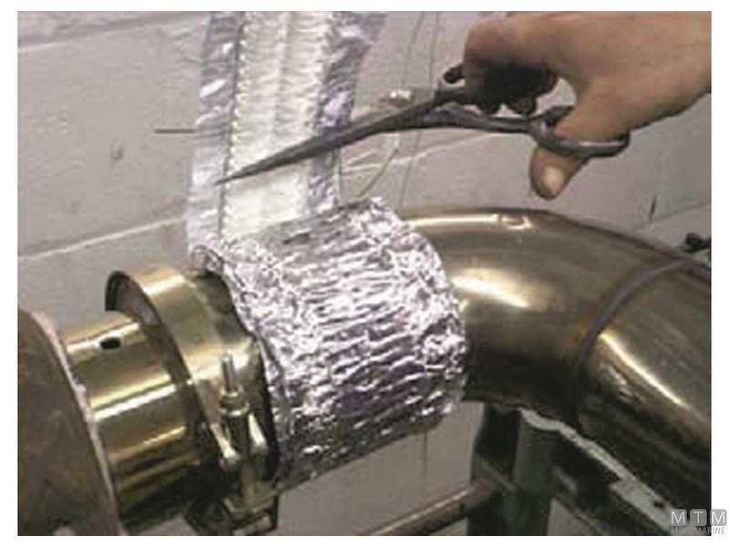 Nastro Termo Isolante Elastico per Alte Temperature