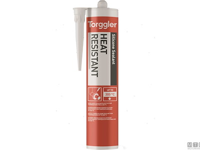 SIGILLANTE TORGGLER HEAT RESISTANT ROSSO 310ML