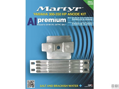 KIT ANODI YAMAHA 300-350XP IN ALLUMINIO