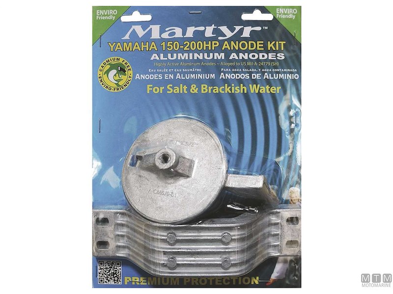 KIT ANODI YAMAHA 150-200IN ALLUMINIO