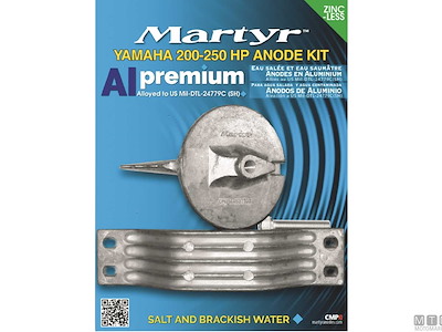 KIT ANODI YAMAHA 200-250IN ALLUMINIO