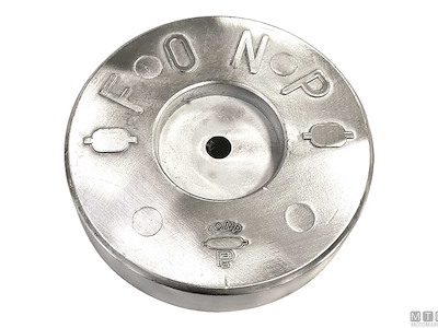 Anodo a Flangia Alta 30 mm