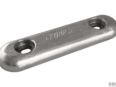 ANODO A PIASTRA OVIN L325MM IN ZINCO