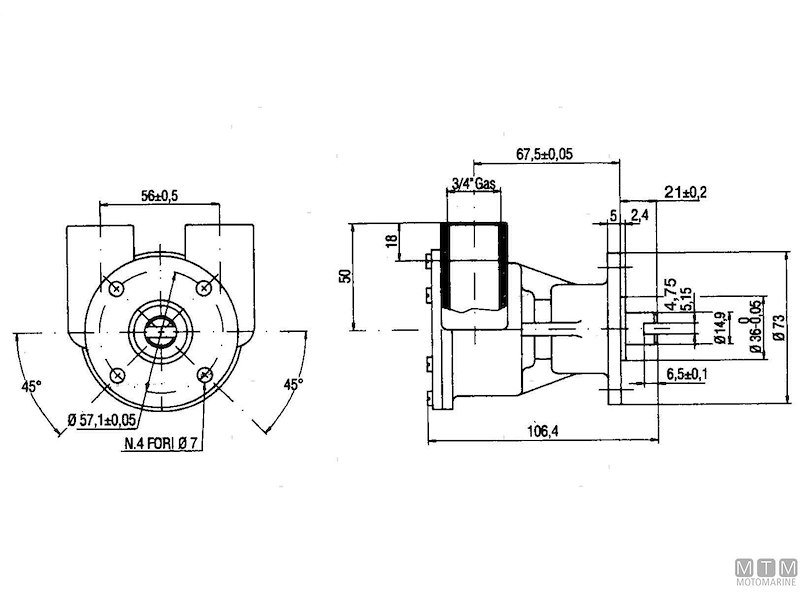 Pompa Flangiata Ancor St 142