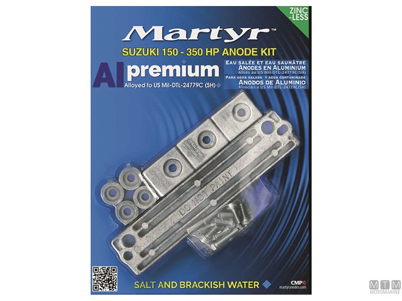 KIT ANODI PER SUZUKI 150-350HP IN ALLUMINIO