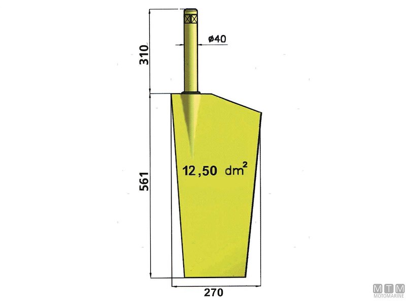 PALA TIMONE P13/16 NIBRAL 