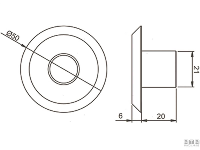 Luce di Cortesia Arcus Inox Lux