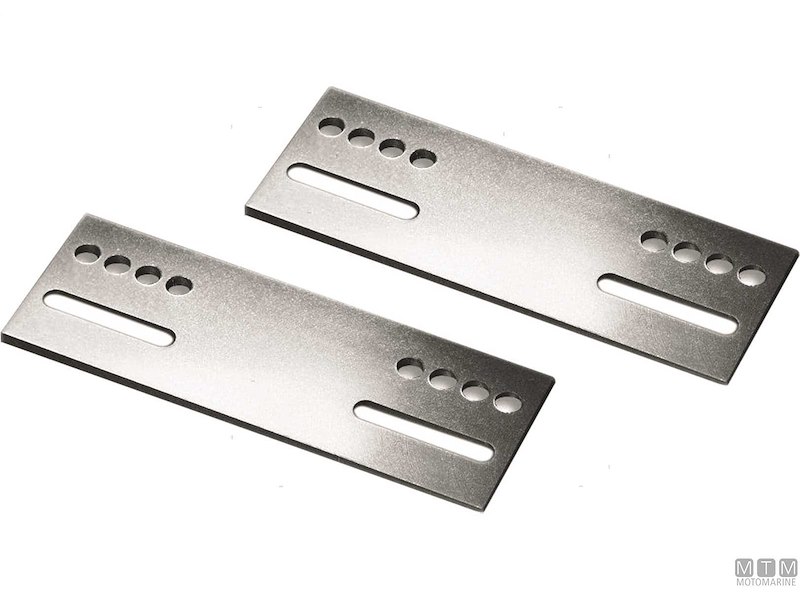 COPPIA SPESSORI PIASTRA FUORIBORDO 286X102MM