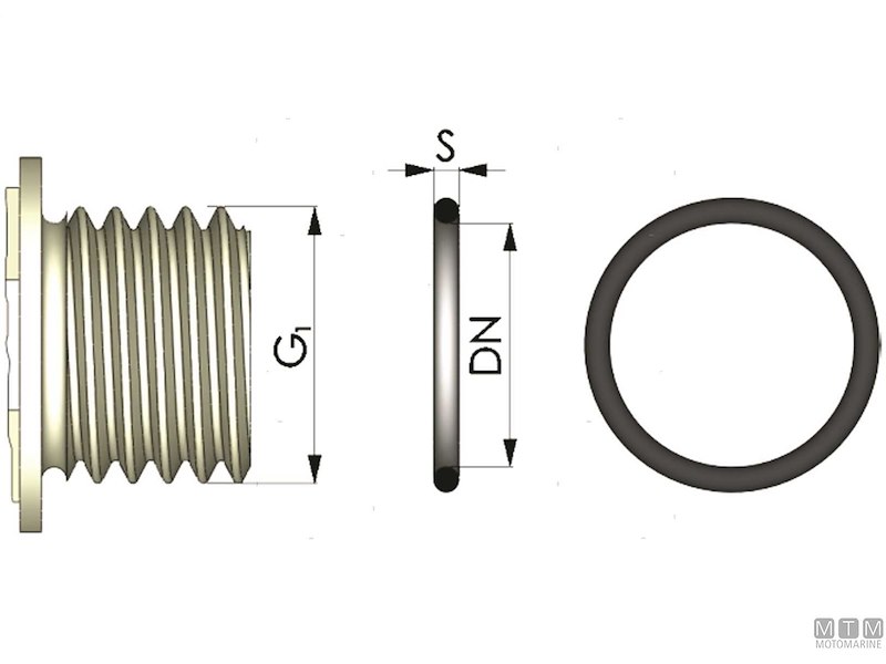 O-Ring per Tenuta in Battuta in EPDM