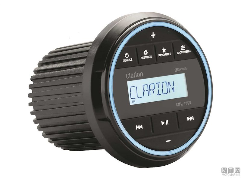 MARINE STEREO CLARION CMM-10GR USB BT