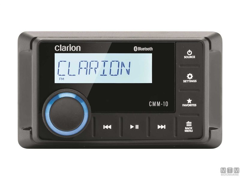 MARINE STEREO CLARION CMM-10I USB BT