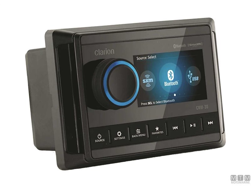 MARINE STEREO CLARION CMM-30 USB BT
