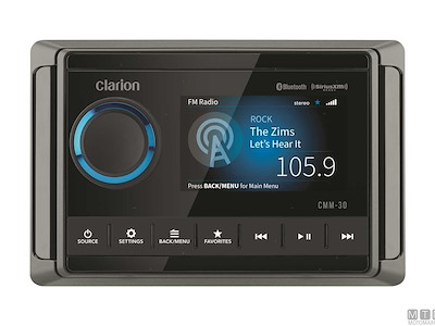 MARINE STEREO CLARION CMM-30 USB BT