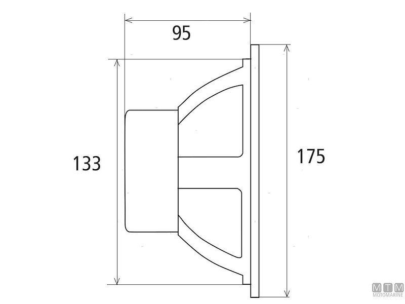 SPEAKER CLARION CLASSIC D165MM