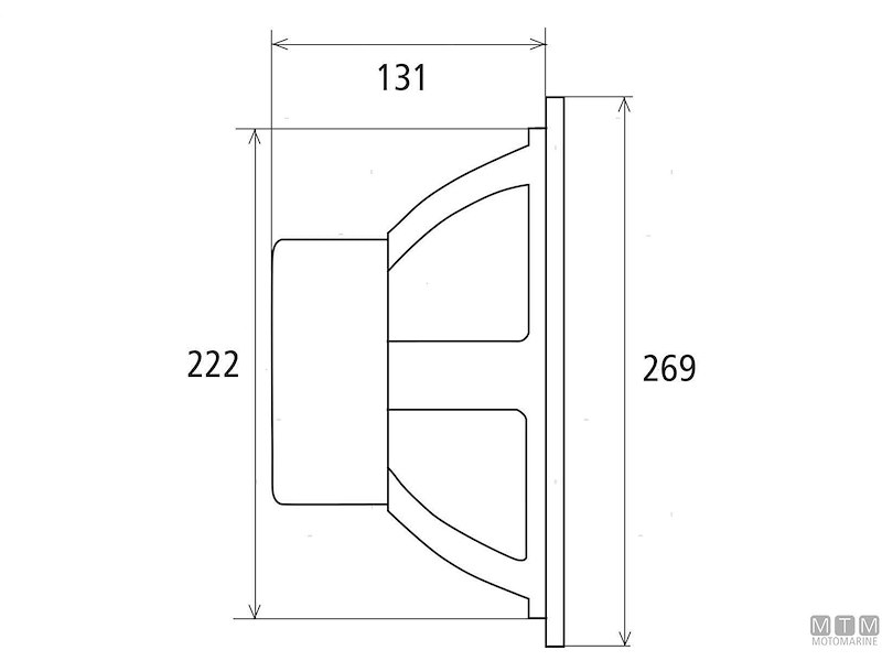Subwoofer Clarion CMSP-101 RGB