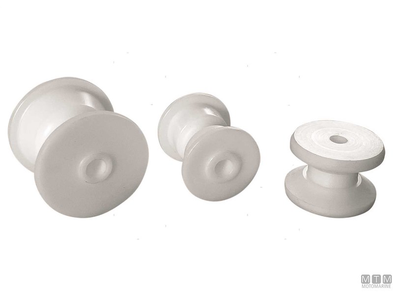 Pulegge Ricambio in Plastica per Musoni di Prua