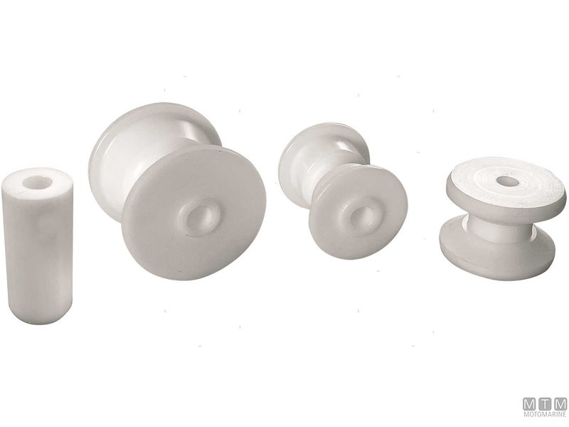 Pulegge Ricambio in Plastica per Musoni di Prua