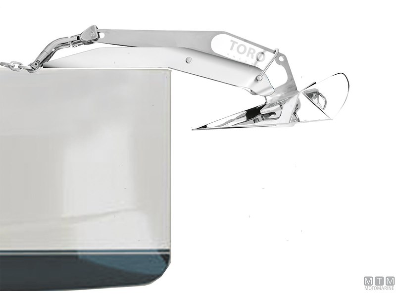 MUSONE SALPA ANCORE TORO L740MM IN ACCIAIO INOX 316