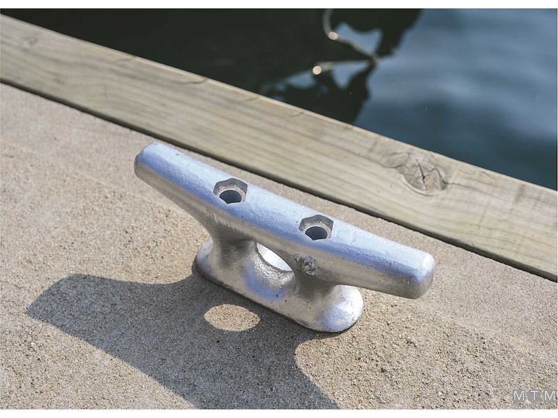 Bitta da Pontile in Acciaio Zincato