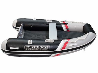 3D TENDER TWIN FASTCAST 330 BLACK / LIGHT GREY