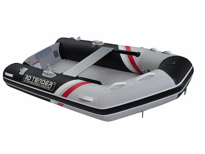 3D TENDER TWIN V-SHAPE 230 GREY / BLACK