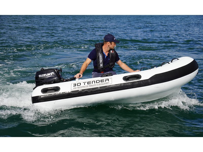 3D TENDER FEDERLIGHT 245 PVC WHITE