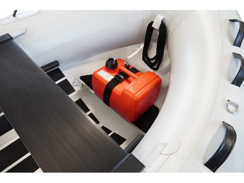 3D TENDER FEDERLIGHT 335 HYPALON WHITE + HOUSSE DE TUBE SUNBRELLA BLACK