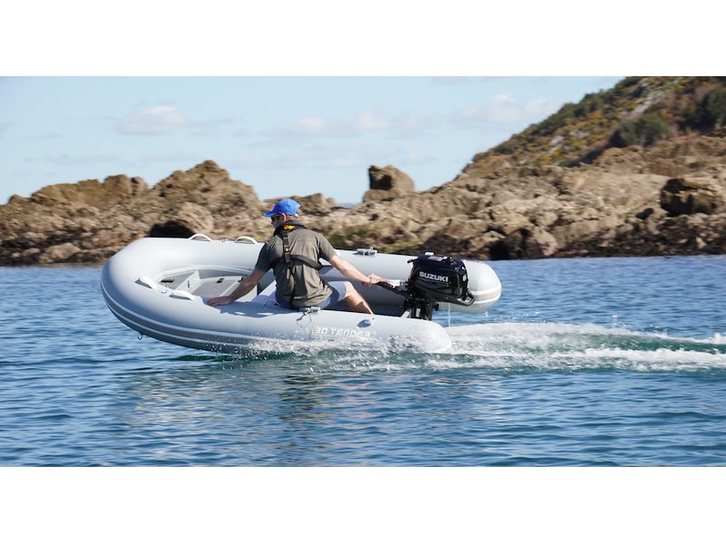 3D TENDER ULTIMATE 240 HYPALON GREY + COVER GREY