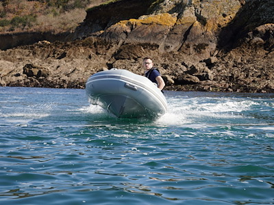 3D TENDER ULTIMATE 240 HYPALON GREY + COVER GREY