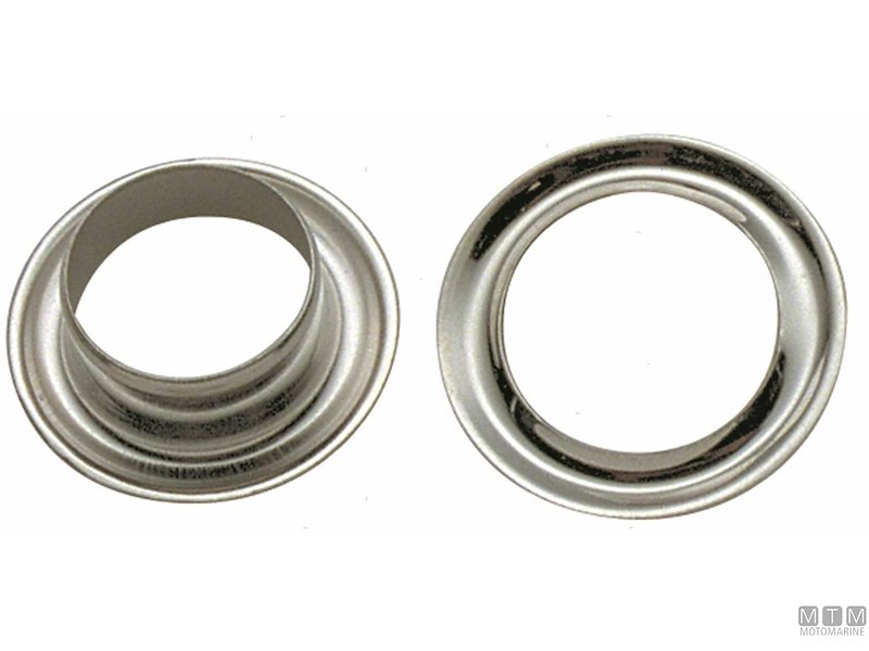 Occhielli in Ottone Cromato