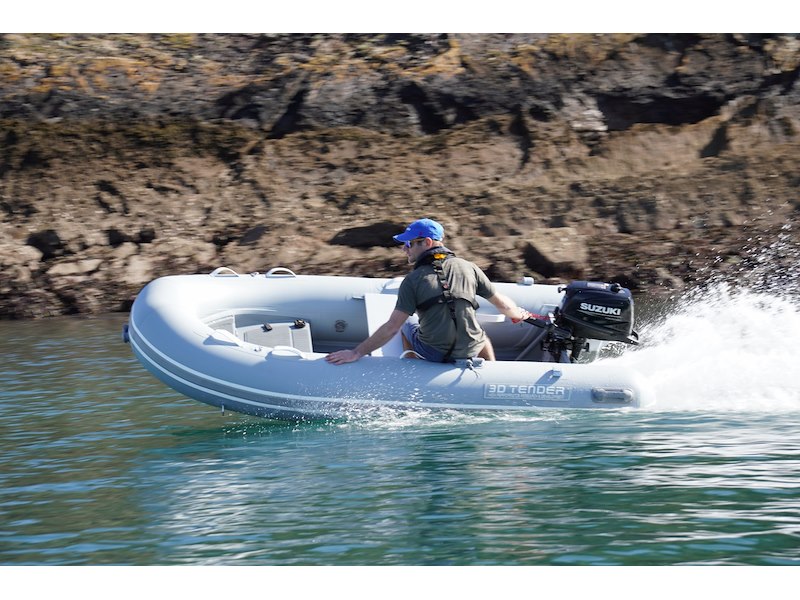 3D TENDER ULTIMATE 280 HYPALON GREY