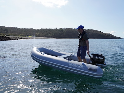 3D TENDER ULTIMATE 280 HYPALON GREY