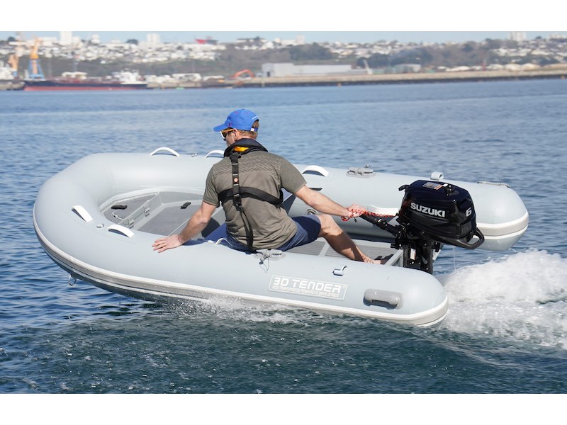 3D TENDER ULTIMATE 300 PVC GREY + COVER GREY