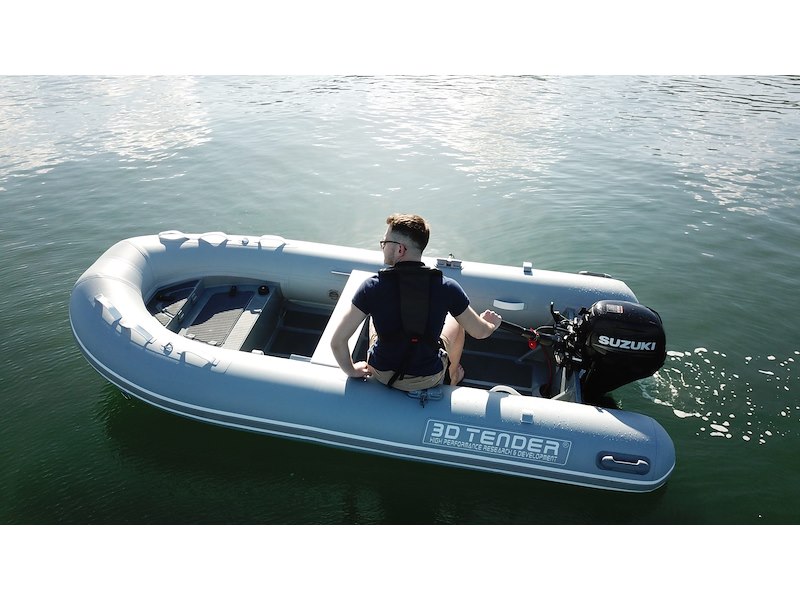 3D TENDER ULTIMATE 320 HYPALON GREY